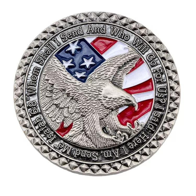 custom challenge coin – YMF Pins