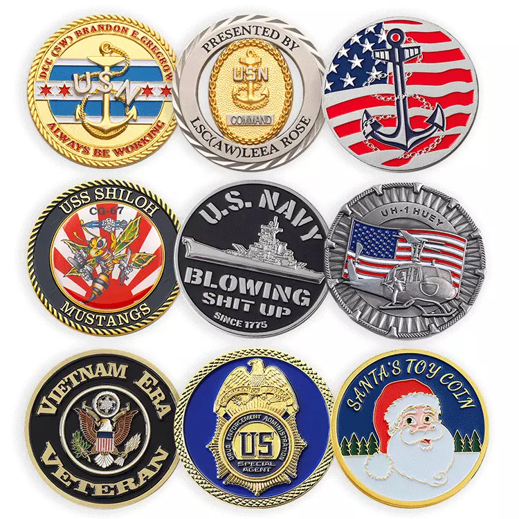 custom challenge coin – YMF Pins